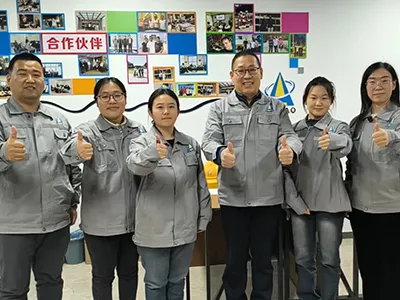 Equipe de vendas internacional