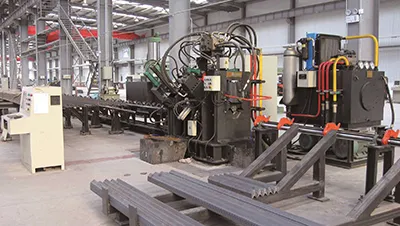 Linha de produção em grande escala