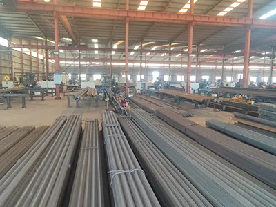 Área de armazenamento de matéria prima