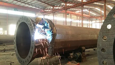 Fábrica de Torres monopolo para telecomunicações