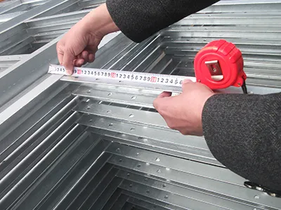 Inspeção dimensional e visual