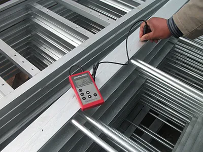 Inspeção dimensional e visual