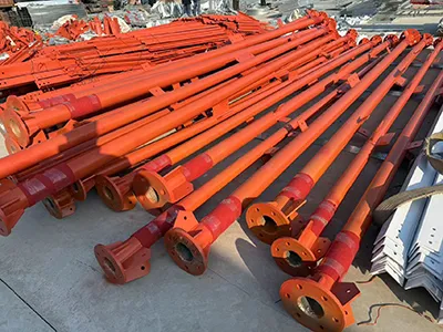 Serviços de revestimento em pó para torres de aço