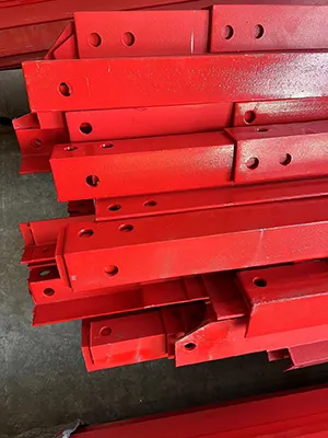 Serviços de revestimento em pó para torres de aço