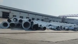 Galvanizado por imersão a quente Steel Components for Monopole Tower