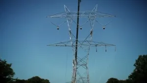 Transmission Line Tower Installation 1