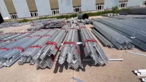 Steel Tower Galvanizing Area