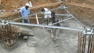 Torre de telecomunicação cantoneira triangular 22m