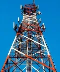 Torre de telecomunicação cantoneira quadrada