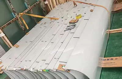 Curvatura a quente e conformação