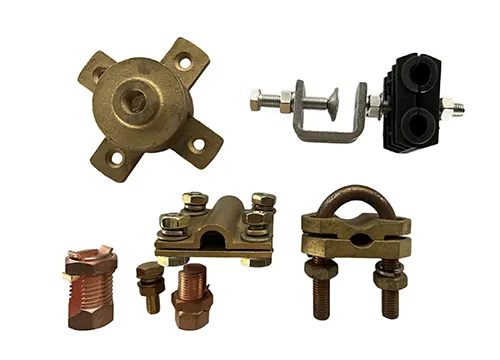 Materiais de aterramento de cobre