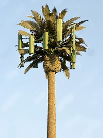 Torre de telecomunicação em palmeira