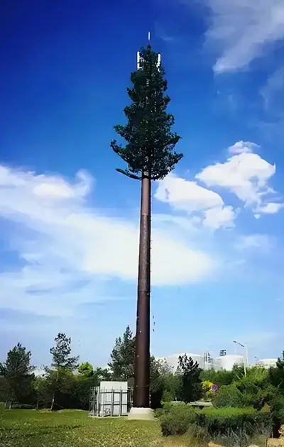 Torre em forma de pinheiro de 30 m