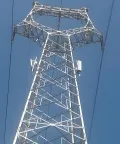 Torre de transmisão de energia cantoneira