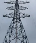 Torre de transmisão de energia tubular