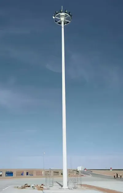 Torre de iluminação monopolo